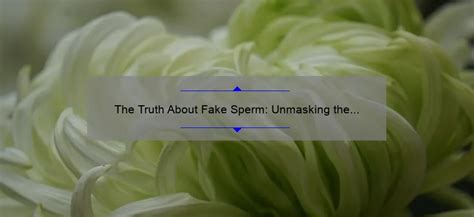 sperm manua|Sperm Mania Tube: Unmasking the Controversy Surrounding .